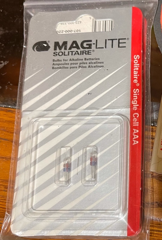 Ampoule pour solitaire 1 AAA Maglite - par 2